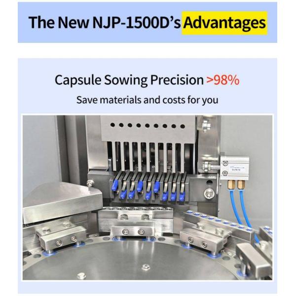 Fully-Automatic Speed PLC Control Capsule Filling Machine With Accuracy