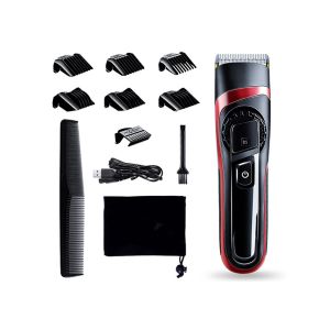 China 2200mAh Electric Hair Trimmer , 100v-240v Waterproof Hair Clippers Rechargeable wholesale
