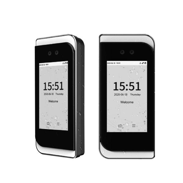 IP65 Level Waterproof Face Recognition Time Attendance Dual-Core Linux System