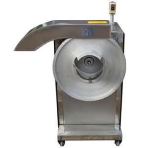 Restaurants Food Processing Machinery , 1000kg/h Electric Chip Cutter