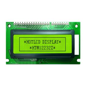 China 122X32 Graphic LCD Module STN Display With White Backlight HTM12232Z on sale