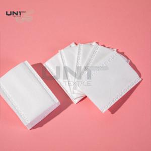 China Rectangle Nonwoven Bamboo Fiber Fabric For Cotton Makeup Pads wholesale