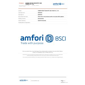 WeArt(Xiamen)Packging Co.,Ltd. Certifications