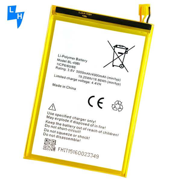 Long-lasting Power for itel 1516 BL-49BI 5000mAh lithium ion battery and Performance