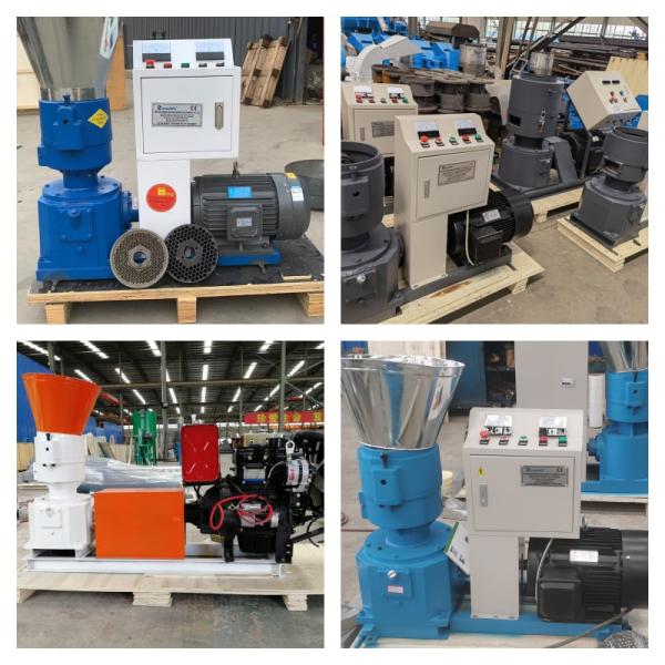 Carbon Steel Feed Pellet Mill 50HZ Animal Feed Pellet Making Machine Adjustable Die