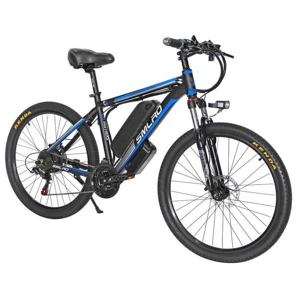 Battery Operated Smlro Electric Bike 1000w 31MPH Max Speed With Rear Hub Motor