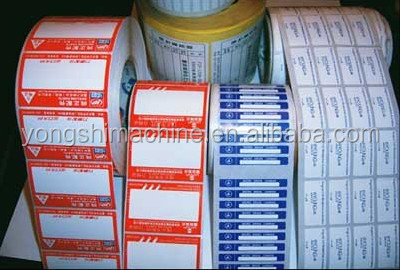 Automatic Label Die Cutting Machine With Hole Punching