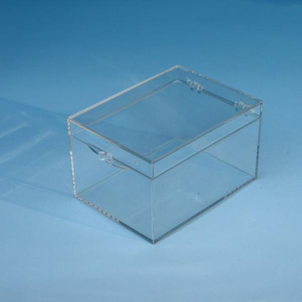 Acrylic Box Custom Clear Plexiglass Acrylic Display 5side Box Sliding Lid Poke Poking Mon Card Booster Display
