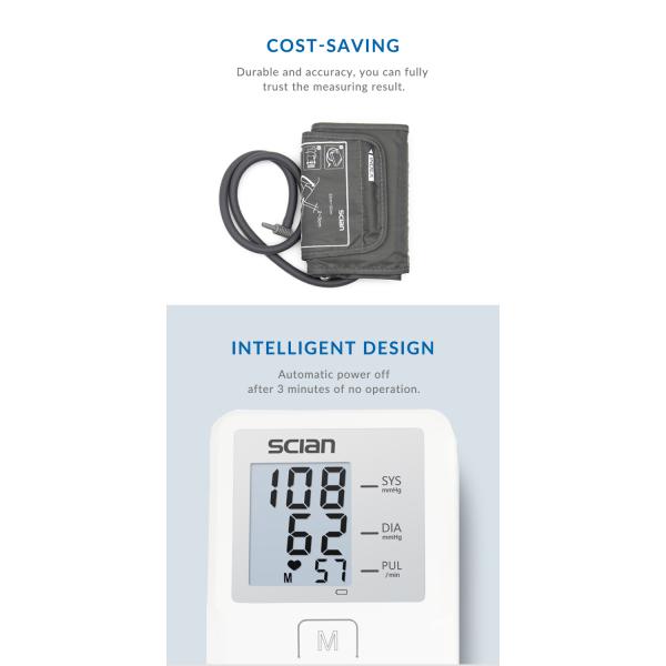 Household Upper Arm Digital Blood Pressure Meter High Blood Pressure Monitor