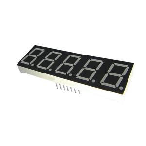 China 180mcd Seven Segment LED Display Common Anode 5 Digit LED Display 0.56 Inch on sale