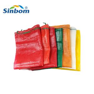 China Vegetable And Fruit Packaging Poly Mesh Leno Bags Customized wholesale