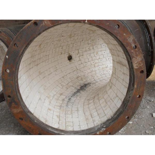 White 92% Alumina Ceramic Bricks for Pebble Mill Ball Mill Common Refractoriness