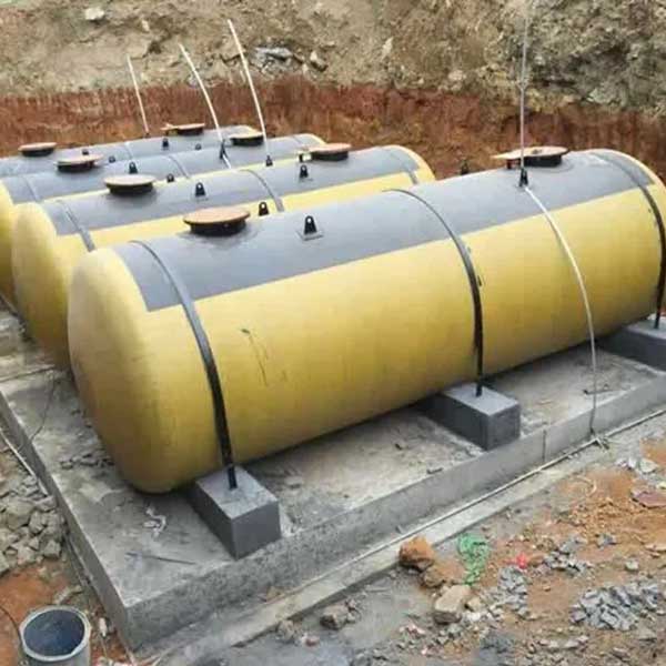 Double Layer Diesel Fuel Oil Storage Tank Underground 200m3