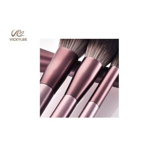 Animal Hair 12 In 1 ODM Facial Makeup Brushes