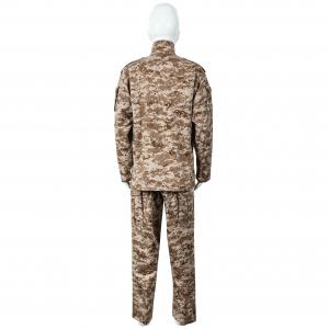 China Poly / Cotton Ripstop BDU Coats pants army combat digital desert uniform wholesale