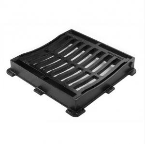 China Straight Bar Hinged Design Integrity D400 Ductile Iron 500mm x 350mm over grate x 100mm deep on sale