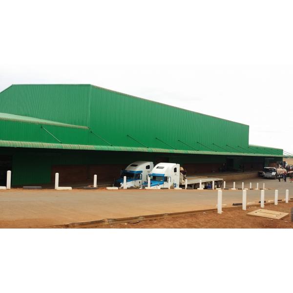 Prefabricated Steel Frame Warehouse Construction Large Metal Sheds Workshops Custom