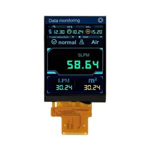China 2.2 Inch 240x320 TN LCD Display SPI Interface 180 Brightness TN LCD Panel wholesale
