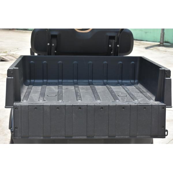 Installed With Plastic Cargo Box Small Electric Golf Carts 6 Seats Without Car Ceiling