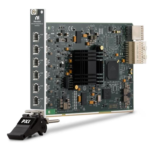 国家仪器 PXIe-8510 PXI 车辆多协议接口模块