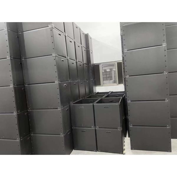 Waterproof Plastic Reusable Boxes Customized Corrugated Plastic Totes Lightweight
