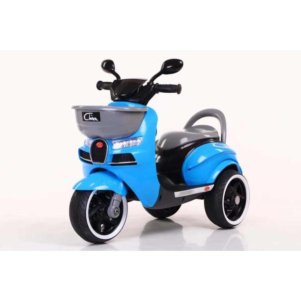 Mini Tricycle Ride On Toy Car 6V Electric Motorcycle for Kids Unisex Assortment Bundle
