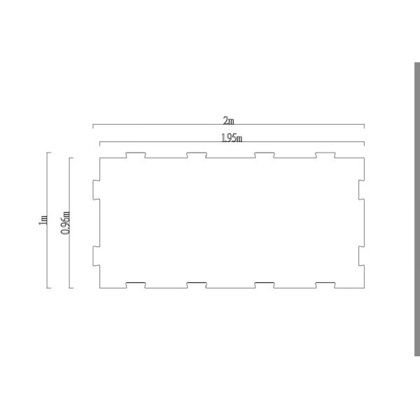 Synthetic Turf System With TAIHUI Shock Pads Underlay For Playgrounds Fall Protection Pad
