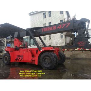 China Diesel Engine Used Reachstacker Ferrari Container Reach Stacker 477 on sale