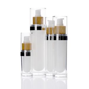 China 1 Oz 30ml Airless Pump Bottles 33mm 33/415 Empty Foundation Bottle With Pump wholesale