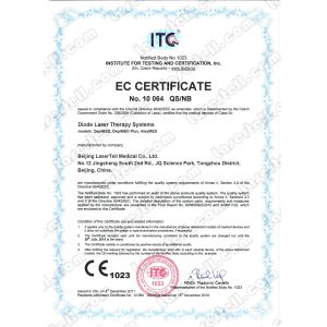 Beijing LaserTell Medical Co., Ltd. Certifications