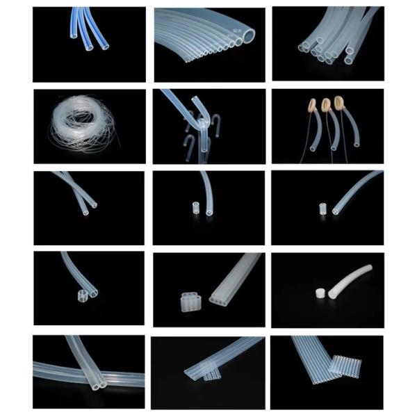 Quality Odorless Medical Silicone Rubber Tube 2mm Id Silicone Tubing for sale