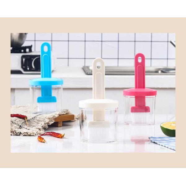 Plastic kitchen oil brush Barbecue brush with box