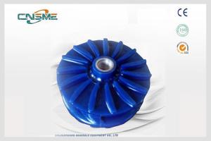 China Mining Slurry Pump Spare Parts Polyurethane Impeller Blue / Red wholesale