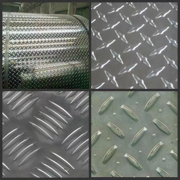 Embossed Aluminium Diamond Sheet 1050 1060 3003 5052 5754 Patterned Plate