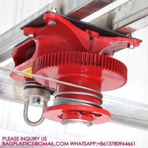 China Hand Winch For Lifting And Lowering Chicken Broiler Drinking Line 1500 Lbs Poultry Winch wholesale