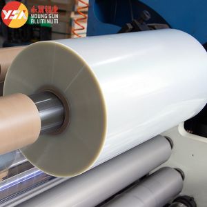 China Clear Transparent PET+PE Plastic Polyester Laminated Packaging Foil wholesale