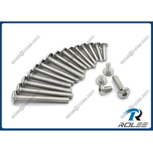 Buy cheap 18-8/316 Stainless Steel Hex Drive Truss Head Screw Allent Bolt from wholesalers