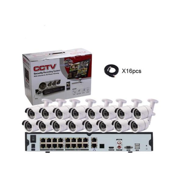 16CH HD Cctv Security Cameras AHD Kit 1080P Night Night Vision Camera DVR
