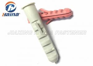 China Rubber Chemical Resistance Plastic Wall Plug / Expansion Anchor Bolt wholesale
