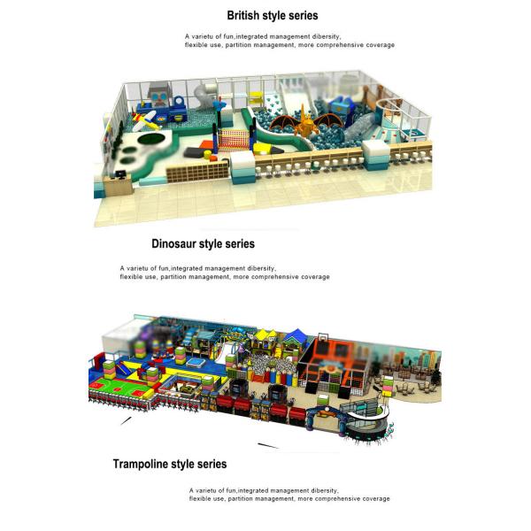 Dreamland soft playground equipment large indoor play structures soft play area equipment