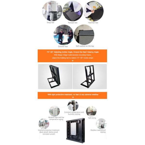 P5.95 Outdoor Full Color LED Display in Portugal Stadium / Gymnasium Center