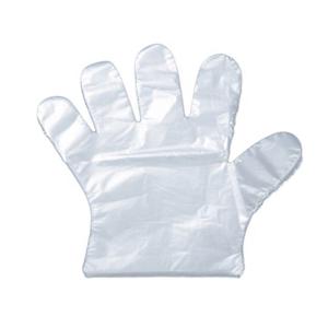 China Food Handing Disposable Plastic Embossed PE Gloves wholesale