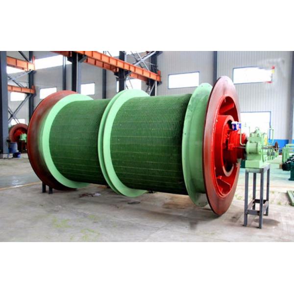 Single Rope Winding Mine Hoist Hoisting Drum Of CITIC HIC Machine Parts