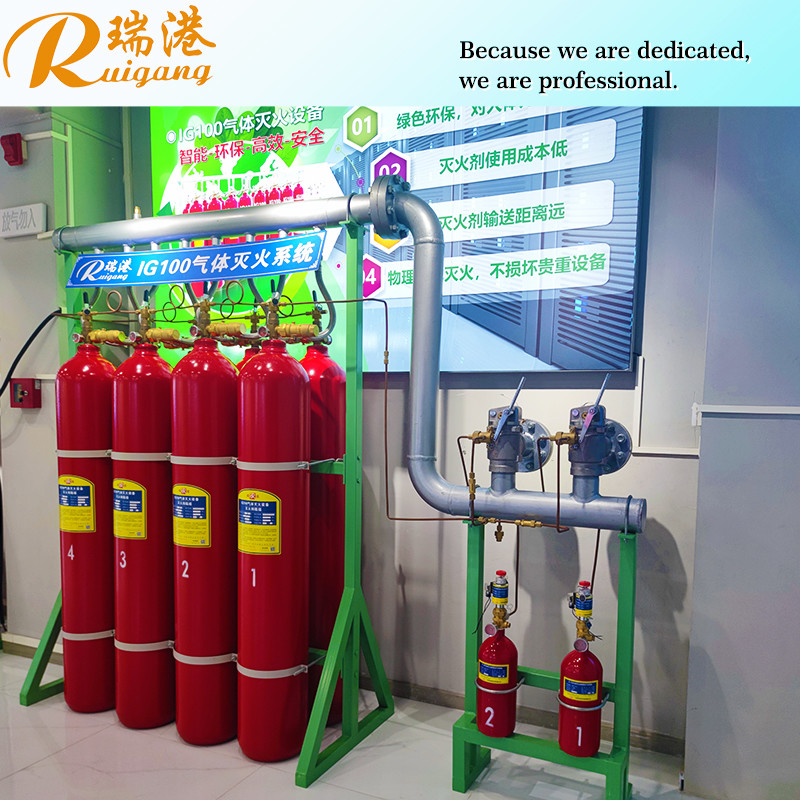 China Automated Start IG100 Inert Gas Fire Suppression System 20MPa DC24V wholesale