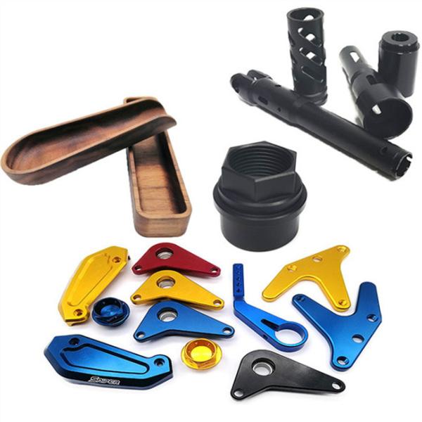 Precision Lathe CNC Spare Parts Service Aluminum Brass material