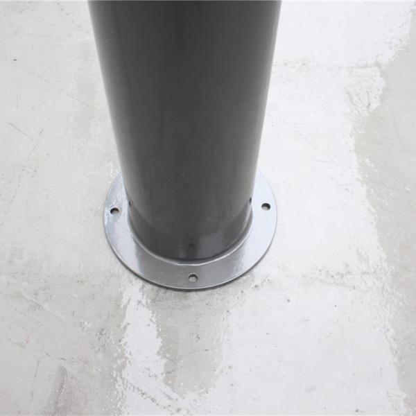 Hot Dip Galvanized Steel Safety Bollards For Outdoor Road Safety