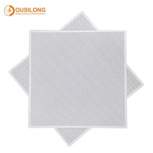 China Tee bar Installed Suspended Metal Ceiling Tiles , False Ceiling Panel on sale