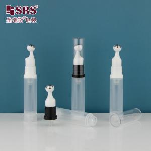 A0031 PP Luxury Customization Empty Injection White Glossy Airless Pump Roll On