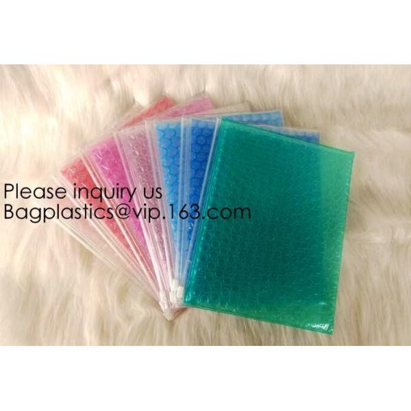 Best Seller Waterproof Cosmetic k Bubble Bag/Custom Printing PVC Bubble Mailer With Zipper, bagease, bagplastics