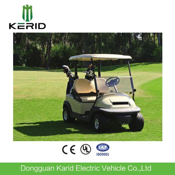 2 Seat Electric Golf Carts 48 Voltage Trojan Battery Aluminum Chassis DC Motor